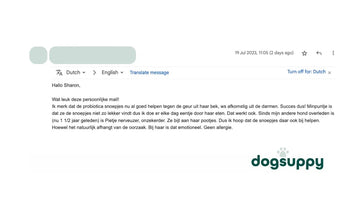 Hond Pete heeft een betere adem