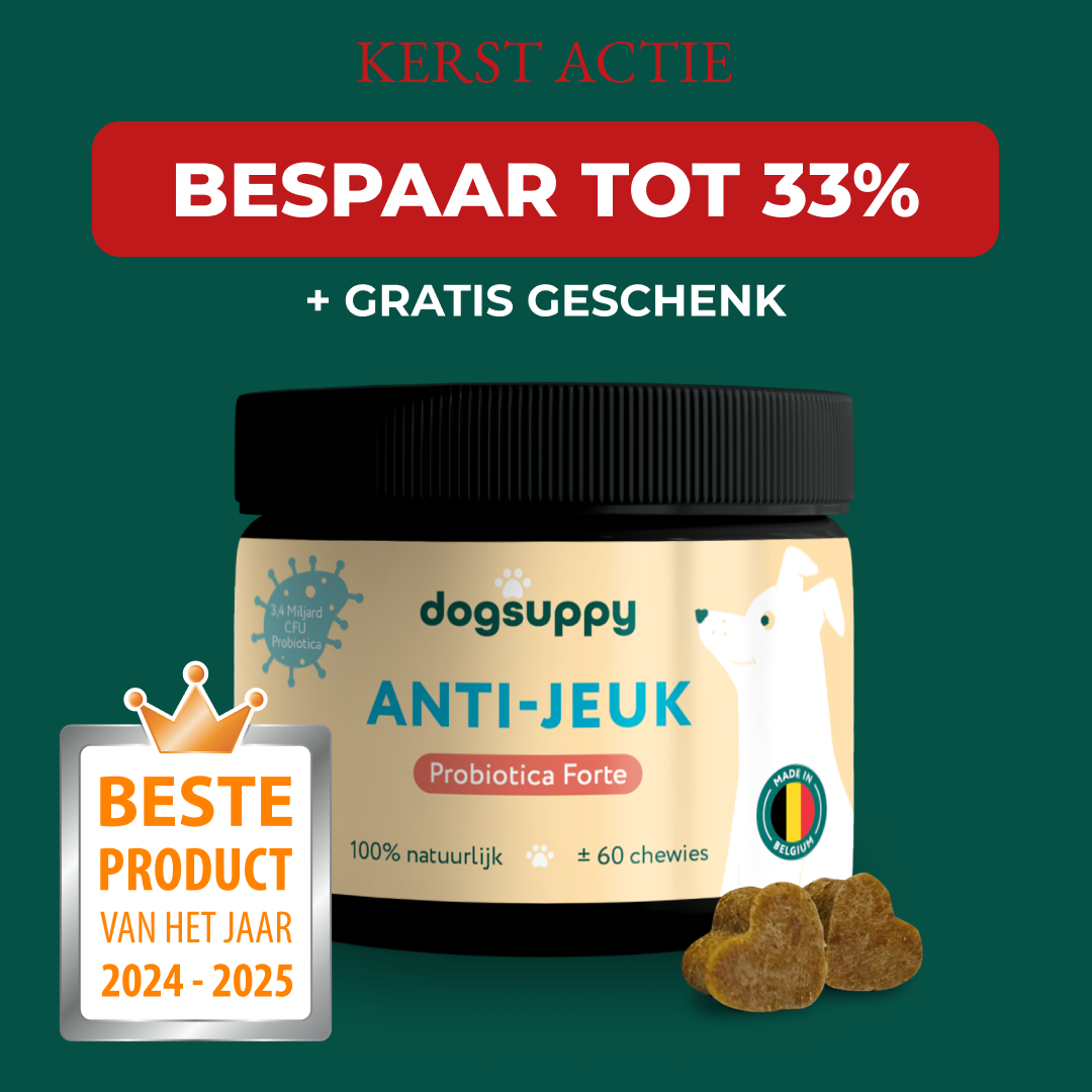 Kerst actie | Anti-Jeuk Probiotica | 100% natuurlijk | 60 snoepjes