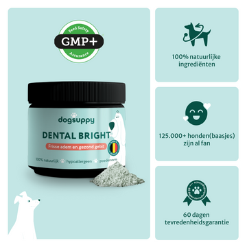 Dental Bright | Frisse adem & gezond gebit | 100% natuurlijk | 90 gram